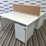 UOFC-Steelcase-Frameone-Bench-Desks-White-top-and-Frame-2