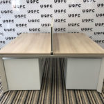 UOFC-Steelcase-Frameone-Bench-desk-in-Limed-oak-and-White-3