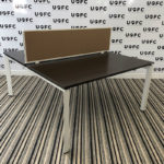 UOFC-Steelcase-Frameone-Bench-desks-in-Walnut-and-White-1